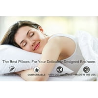 Queen Continental Bedding Sandwich-Q.1 Pillow Double Down Surround-As Seen in Many 5 Star Hotels and Resorts.
